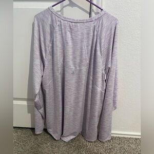 Tek Gear Workout Gear 2X Long sleeve Crewneck